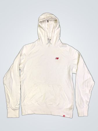 New Balance Weißer Hoodie