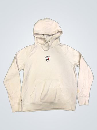 Tommy Jeans Weißer Hoodie
