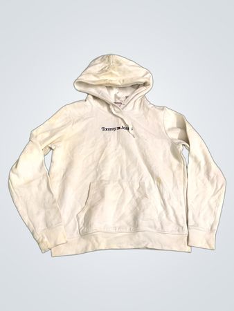 Tommy Jeans Weißer Hoodie
