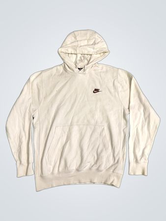 Nike White Pullover Hoodie