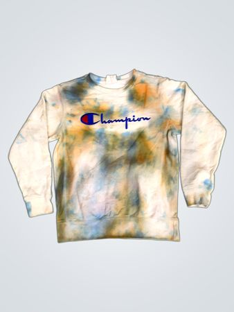 Champion Tie-Dye Crewneck Sweatshirt
