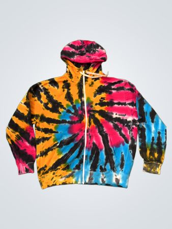 Nike Tie-Dye Zip-Up Hoodie