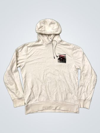 Tommy Jeans Weißer Grafik-Hoodie