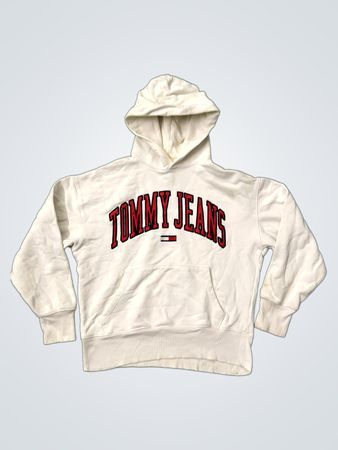 Tommy Jeans Weißer Hoodie