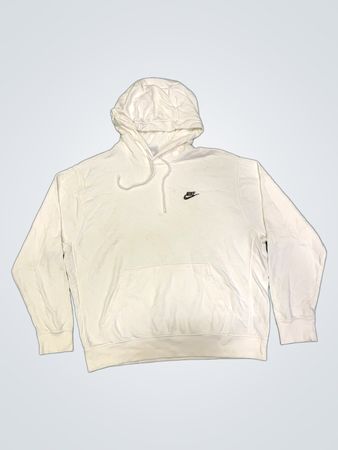 Nike White Hoodie