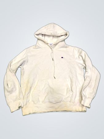 Champion Weißer Hoodie
