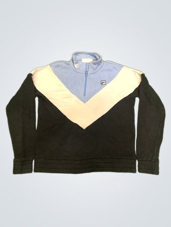 Fila Colorblock Quarter Zip Sweatshirt