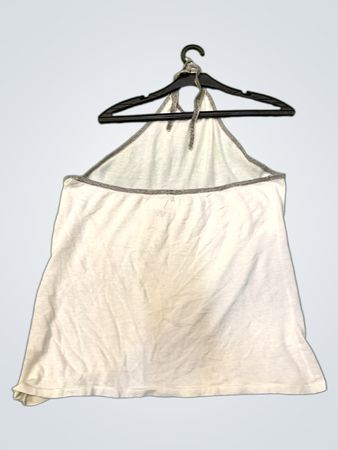 Weißes Trägershirt