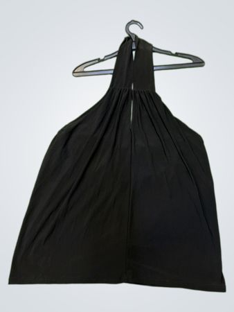 VENUS Black Halter Top