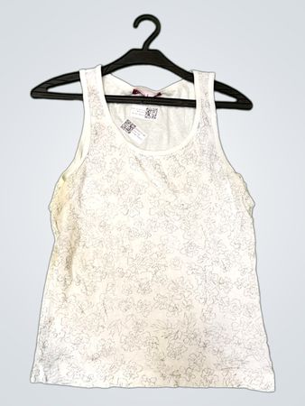 QS STYLE Weißes Blumenshirt