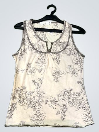 Cache Cache Floral Print Tank Top