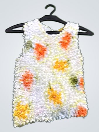 Gerüschtes Tanktop mit floralem Druck