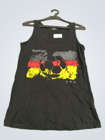 Gna Black Germany Fußball Tanktop