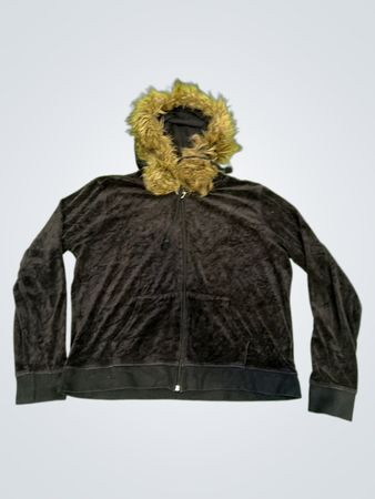 Upcycled Juicy Couture Velour Hoodie