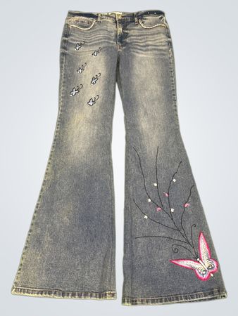 Upcycled Jessica Simpson Women's Bell Bottom Jeans