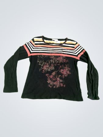 ARMAND THIERY Gestreiftes Langarmshirt