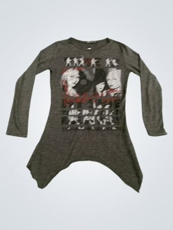 Comme une fille Langarm Grafik-T-Shirt