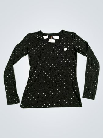 Die Basics C&A Langarm-Punkte T-Shirt