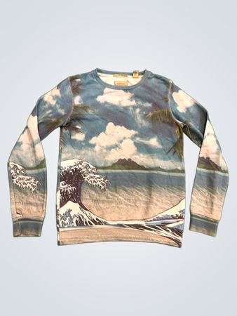 Scotch & Soda Grafikdruck Sweatshirt
