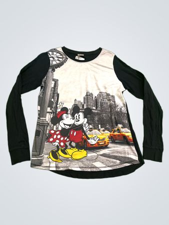 Disney Mickey und Minnie Maus Langarmshirt