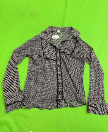 Camaieu gemusterte Bluse mit Kragen