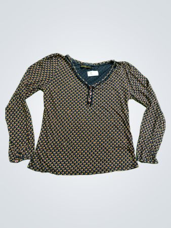 Süßes & Vintage Jeans Langarm-Top