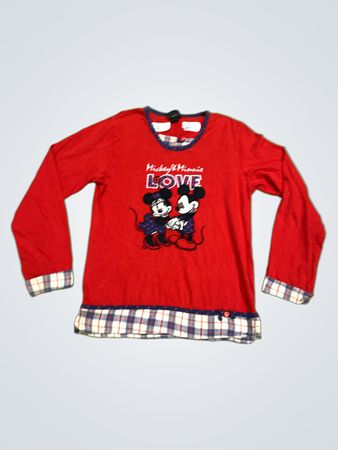 Disney Mickey & Minnie Langarmoberteil