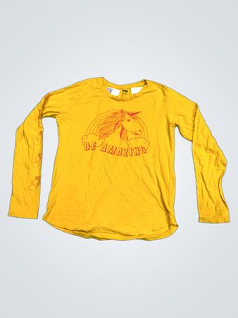 Old Navy Gelbes Langarm-T-Shirt