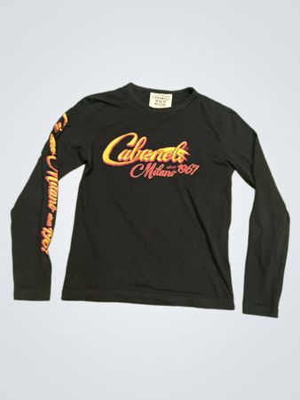 CABANELI MILANO 1967 Italienische Sportswear Langarm-T-Shirt