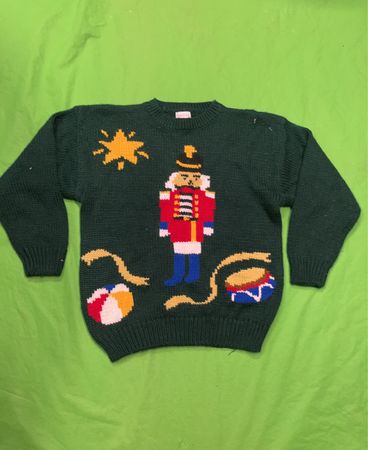 Kids Nutcracker Christmas Sweater