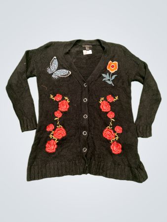 Forever 21 Bestickter Cardigan