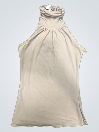 Helllilafarbenes Rollkragentop