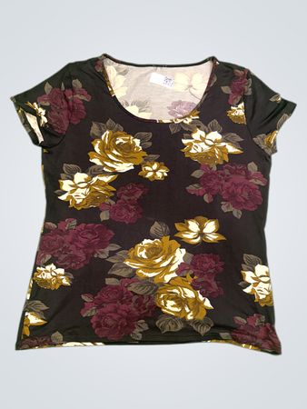 Damenshirt mit Blumenmuster