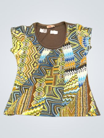 COTON DU MONDE Damens T‑Shirt mit Aufdruck