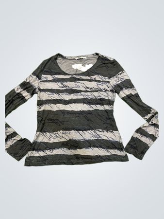 Steilmann gestreiftes Langarmshirt