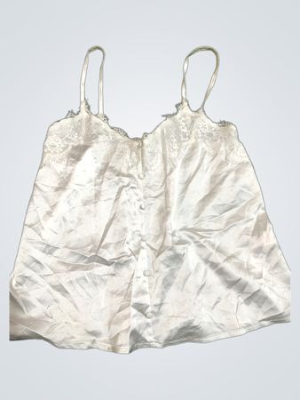 Outrageous Fortune White Satin Cami Top