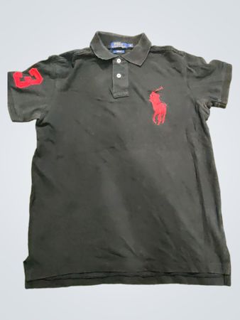 Polo Ralph Lauren Black Slim Fit Polo Shirt