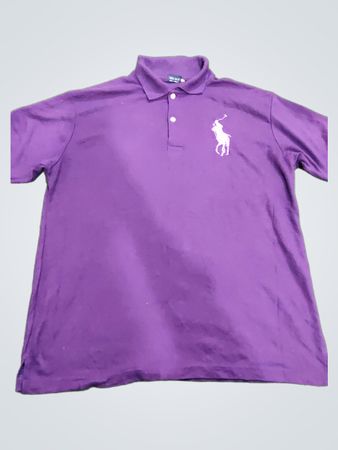 Polo Ralph Lauren Purple Polo Shirt