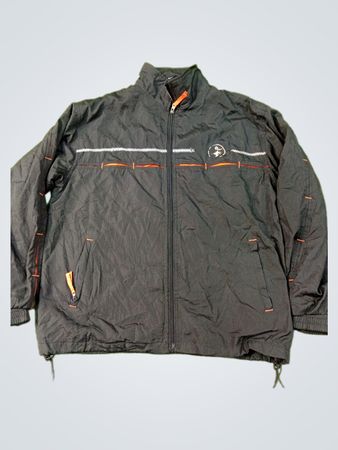 Nike Black Jacket with Orange Accents