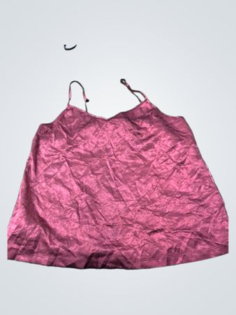 Esmara by Heidi Klum Burgundy Satin Cami Top