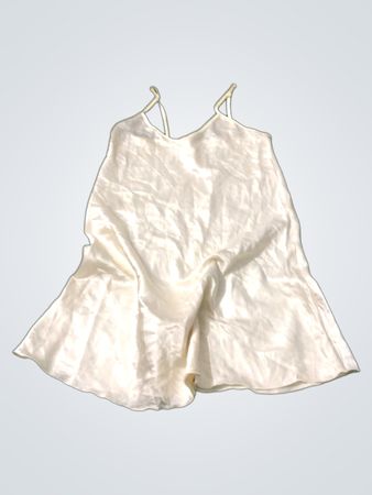 White Slip Dress