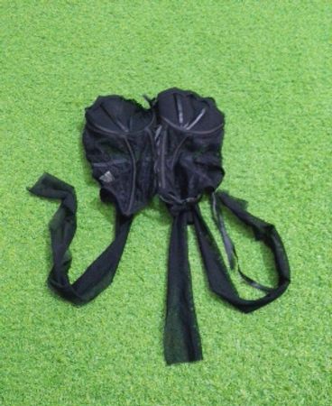 Adidas Black Lace Bralette with Straps