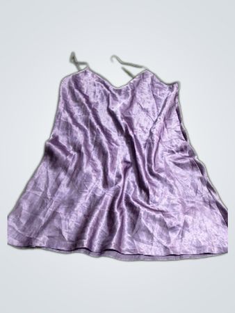 Debenhams Purple Satin Slip Dress Size 10