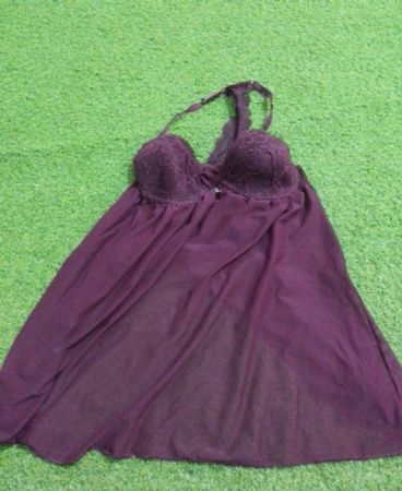 Purple Babydoll Lingerie