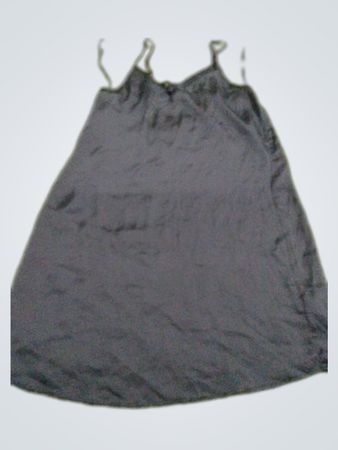 Black slip dress