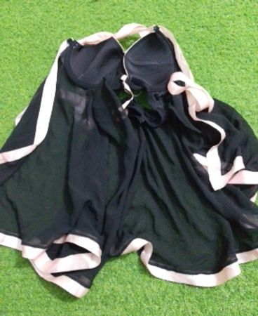 Ann Summers Black Sheer Babydoll