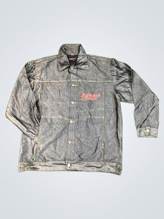 Johnny Blaze Denim Jacket with Cobra Embroidery
