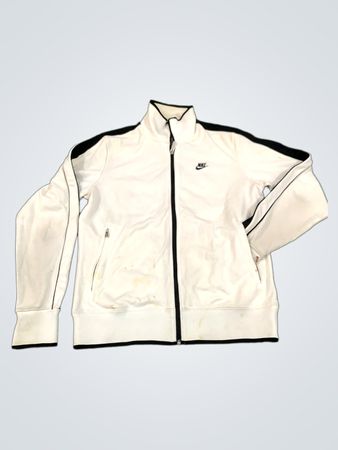 Nike White Track Jacket