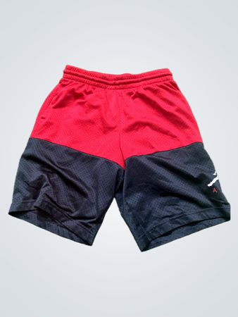 Jordan Red and Black Mesh Shorts