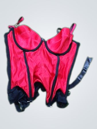 Corset Rouge et Noir